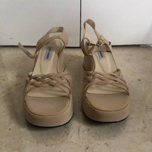 Steven Madden Cream 90s Platform Sandal - Kittie
